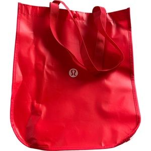 LuLuLemon reusable tote bag. Red. Large.